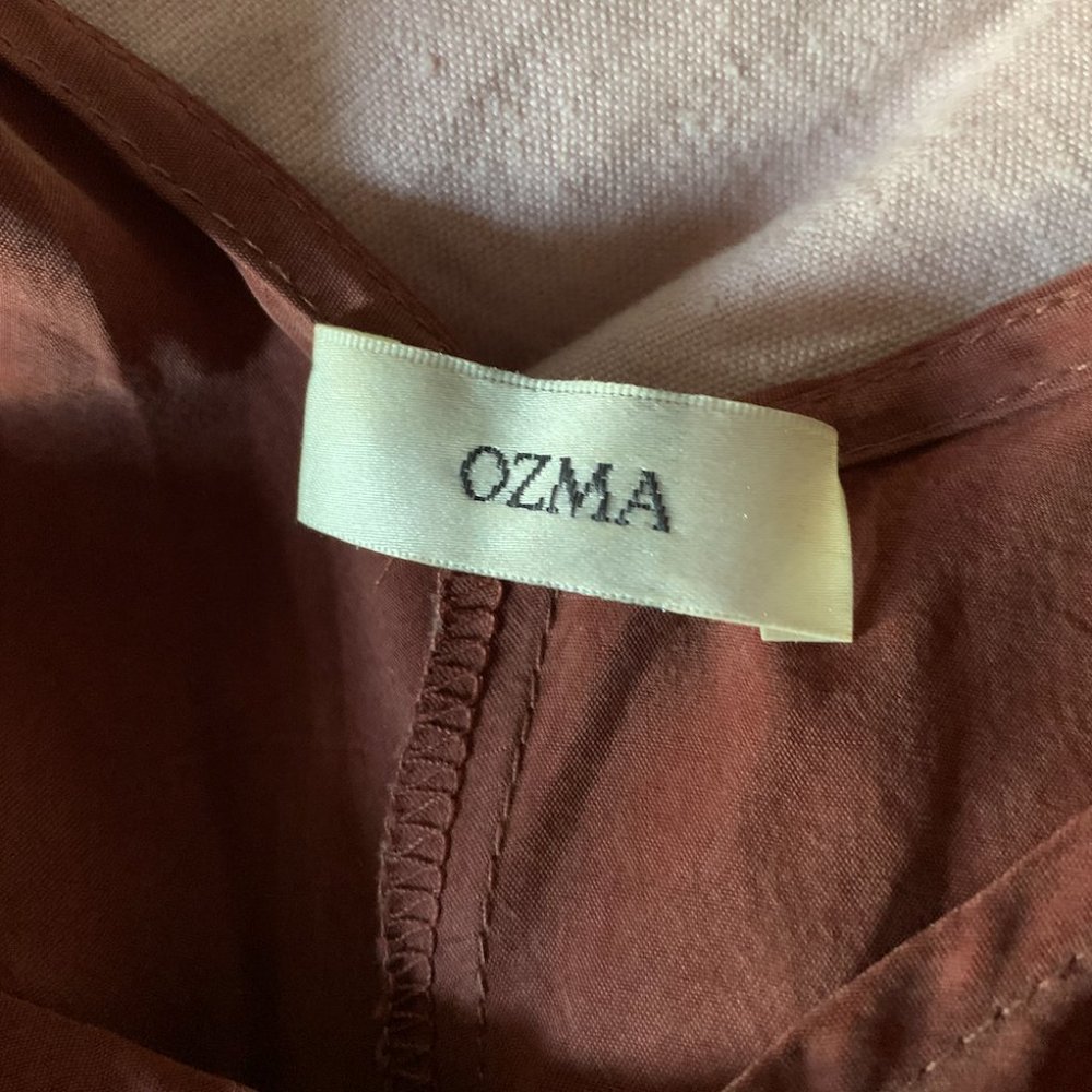 OZMA- wide leg cupro jumpsuit - Medium